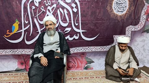 تصاویر/ دیدار مدیر حوزه علمیه استان هرمزگان با کادر و اساتید مدرسه علمیه مولود کعبه جاسک