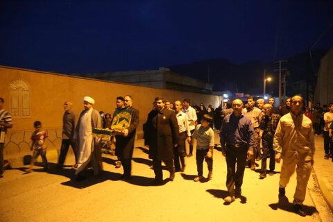 تصاویر/ خادمان امام رضا(ع) در جمع بوشهری‌ها