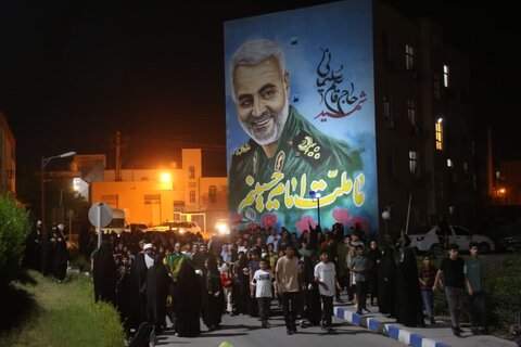 تصاویر/ خادمان امام رضا(ع) در جمع بوشهری‌ها