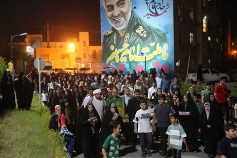 تصاویر/ خادمان امام رضا(ع) در جمع بوشهری‌ها