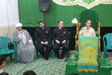 تصاویر/ خادمان امام رضا(ع) در جمع بوشهری‌ها