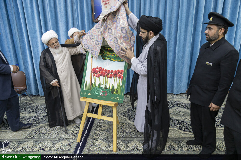 تصاویر/ دیدار خادمان کاروان "زیر سایه خورشید" با امام جمعه یزد