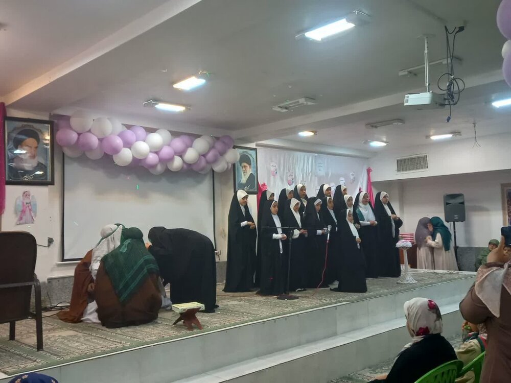 تصاویر/ جشن روز دختر در مدرسه علمیه رفسنجان