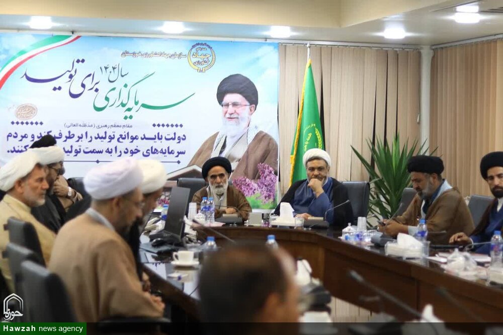 حضور نماینده ولی فقیه در وزارت جهاد کشاورزی در جمع مسئولان دفاتر نمایندگی ولی‌فقیه در شهرستان‌ها و ادارات کل دستگاه‌های تابعه خوزستان