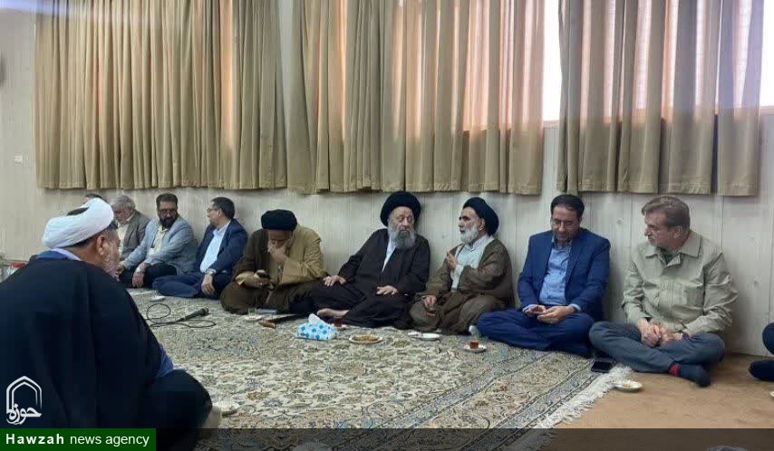 دیدار نماینده ولی‌فقیه در وزارت جهاد کشاورزی با عضو مجلس خبرگان رهبری + تصاویر