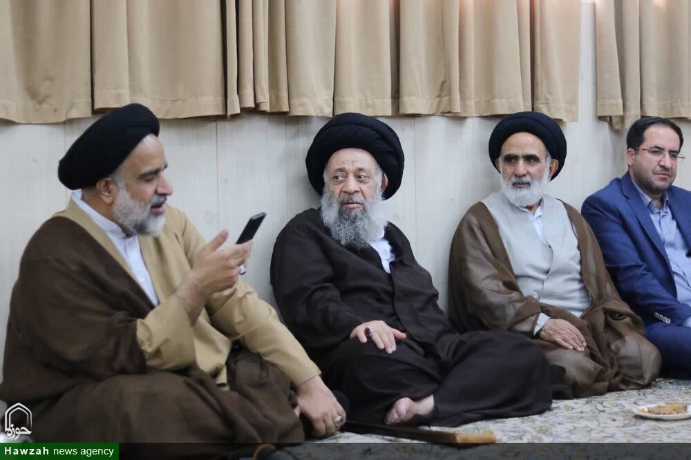 دیدار نماینده ولی‌فقیه در وزارت جهاد کشاورزی با عضو مجلس خبرگان رهبری