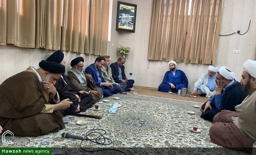 دیدار نماینده ولی‌فقیه در وزارت جهاد کشاورزی با عضو مجلس خبرگان رهبری