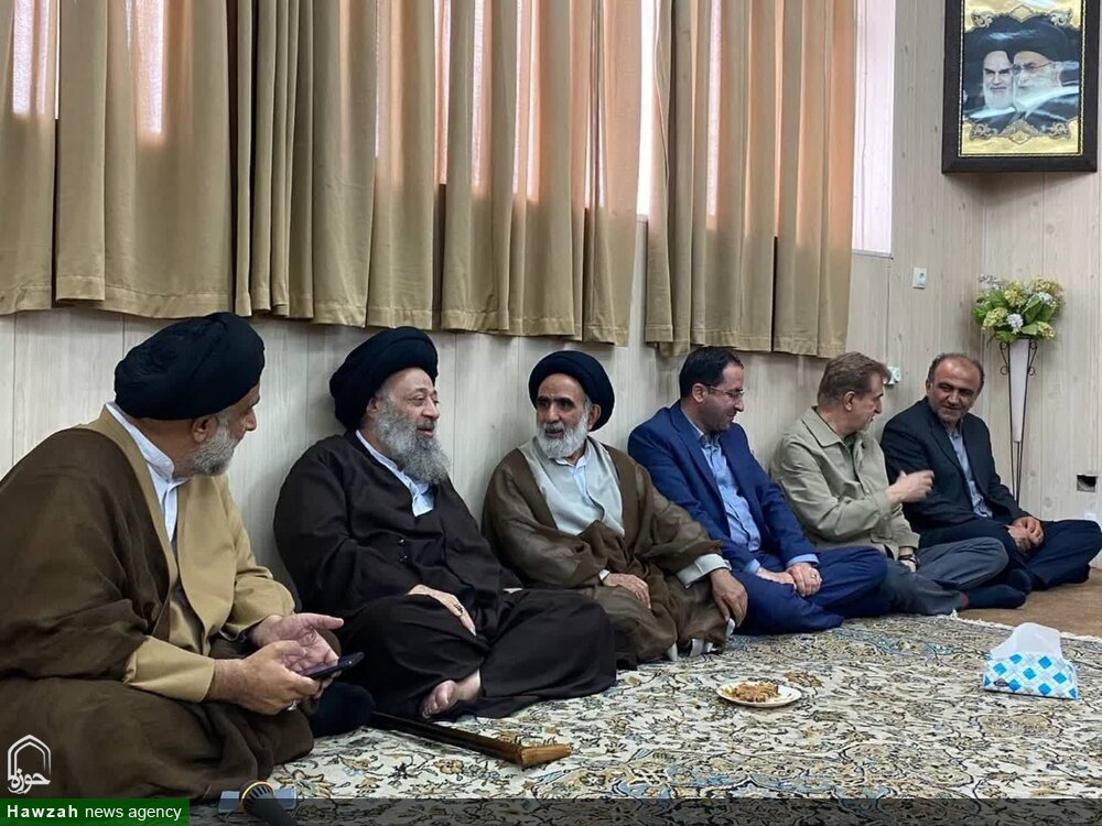 دیدار نماینده ولی‌فقیه در وزارت جهاد کشاورزی با عضو مجلس خبرگان رهبری
