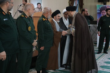 تصاویر/ آیین گرامی داشت هفته عقیدتی و سیاسی در قرارگاه حمزه سیدالشهدا نیروی زمینی سپاه پاسداران