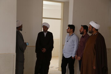 تصاویر/ بازدید معاون منابع انسانی و پشتیبانی حوزه‌های علمیه  از پروژه‌های عمرانی مدرسه علمیه امام جعفرصادق(علیه السلام) الوان
