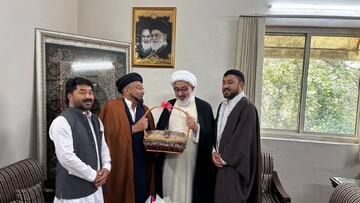 دیدار سرپرست عالی انجمن صاحب‌الزمان (عج) کرگل لداخ با نماینده مقام معظم رهبری در هند