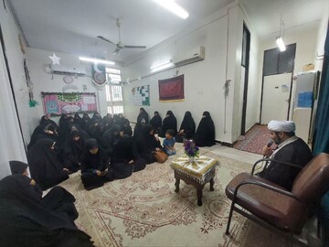 بازدید مدیر حوزه علمیه خواهران خوزستان از مدرسه علمیه فاطمیه کارون + تصاویر