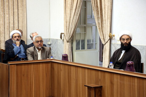 تصاویر/ مراسم رونمایی از کتاب تازه‌یاب الرسالة الفاطمیة