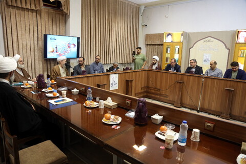 تصاویر/ مراسم رونمایی از کتاب تازه‌یاب الرسالة الفاطمیة