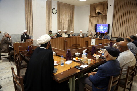 تصاویر/ مراسم رونمایی از کتاب تازه‌یاب الرسالة الفاطمیة