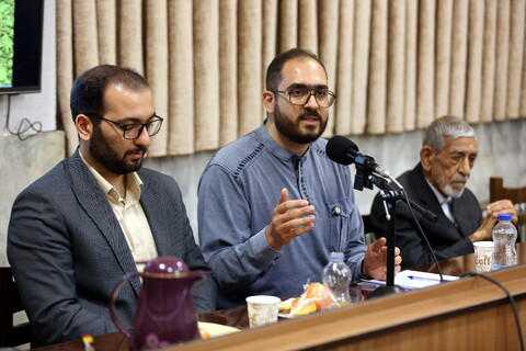 تصاویر/ مراسم رونمایی از کتاب تازه‌یاب الرسالة الفاطمیة