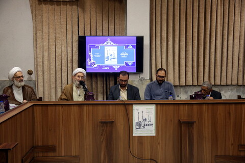 تصاویر/ مراسم رونمایی از کتاب تازه‌یاب الرسالة الفاطمیة