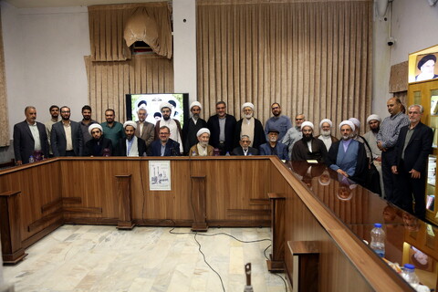 تصاویر/ مراسم رونمایی از کتاب تازه‌یاب الرسالة الفاطمیة