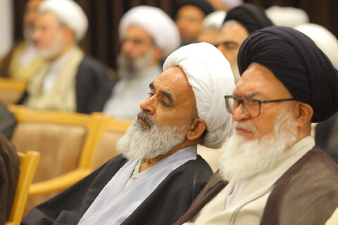 تصاویر / مراسم رونمایی از  " درگاه جامع فقه معاصر  " در قم