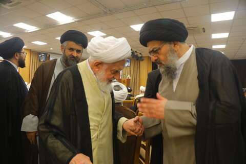 تصاویر / مراسم رونمایی از  " درگاه جامع فقه معاصر  " در قم