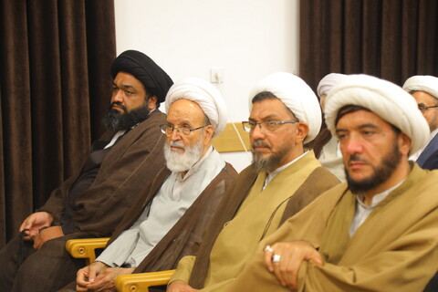 تصاویر / مراسم رونمایی از  " درگاه جامع فقه معاصر  " در قم