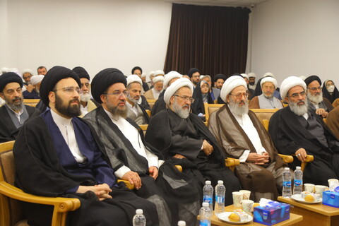 تصاویر / مراسم رونمایی از  " درگاه جامع فقه معاصر  " در قم