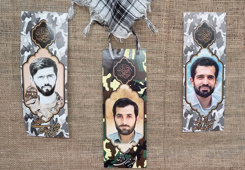 تصاویر/ برپایی یادمان شهدا در مدرسه علمیه آیت‌الله مدنی کاشانی(ره)