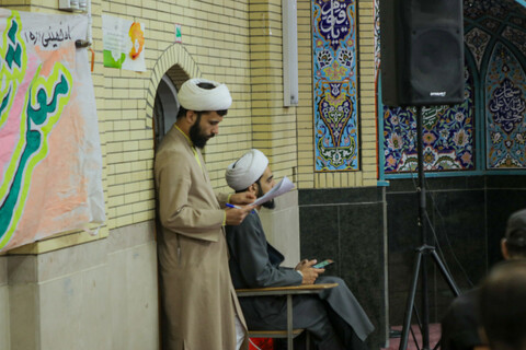 تصاویر/جلسه هم‌افزایی امنیت و بصیرتی و تعامل طلاب بسیجی با سپاه پاسداران