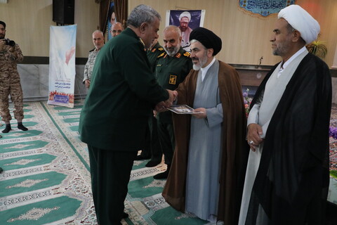 تصاویر/ آیین گرامی داشت هفته عقیدتی و سیاسی در قرارگاه حمزه سیدالشهدا نیروی زمینی سپاه پاسداران