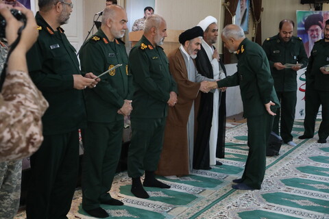 تصاویر/ آیین گرامی داشت هفته عقیدتی و سیاسی در قرارگاه حمزه سیدالشهدا نیروی زمینی سپاه پاسداران