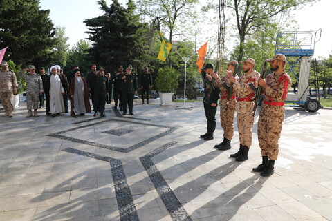 تصاویر/ آیین گرامی داشت هفته عقیدتی و سیاسی در قرارگاه حمزه سیدالشهدا نیروی زمینی سپاه پاسداران