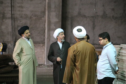 تصاویر/معاون منابع انسانی حوزه‌های علمیه کشور از پروژه‌های عمرانی حوزه علمیه خوزستان بازدید کرد