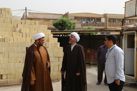 تصاویر/معاون منابع انسانی حوزه‌های علمیه کشور از پروژه‌های عمرانی مدرسه علمیه الغدیر اهواز بازدید کرد