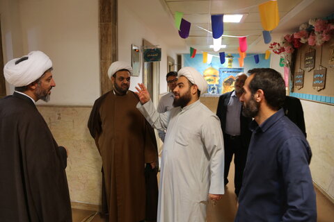 تصاویر/معاون منابع انسانی حوزه‌های علمیه کشور از پروژه‌های عمرانی مدرسه علمیه الغدیر اهواز بازدید کرد