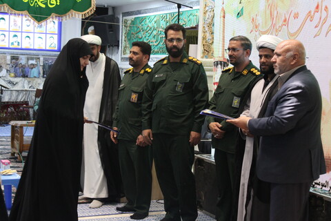 نشست عقیدتی سیاسی ناحیه حضرت امیرالمومنین کرمان در دهه کرامت