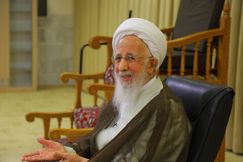 تصاویر / دیدار تولیت آستان قدس رضوی با آیت الله العظمی جوادی آملی