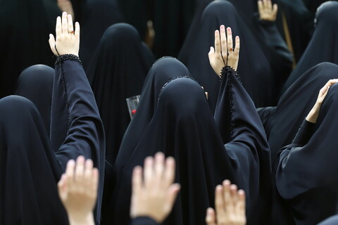تصاویر/ اجتماع عهد خواهرانه دانشجویان دختر سراسر کشور