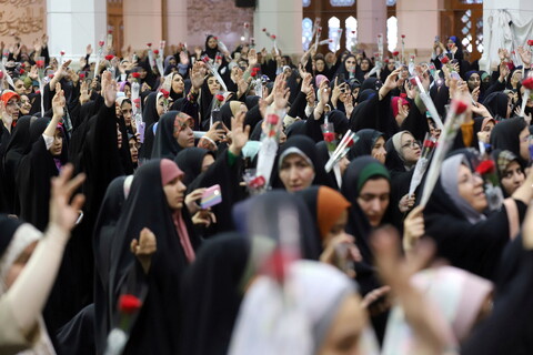 تصاویر/ اجتماع عهد خواهرانه دانشجویان دختر سراسر کشور