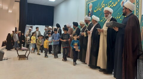 تصاویر/ تجلیل از استادان نمونه مدارس علمیه منطقه کاشان