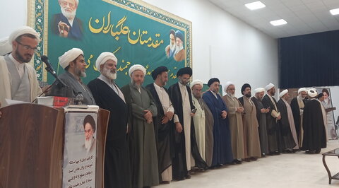 تصاویر/ تجلیل از استادان نمونه مدارس علمیه منطقه کاشان