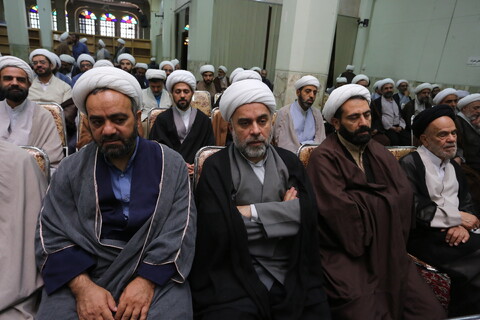 تصاویر / همایش  بزرگداشت اساتید حوزه علمیه استان اصفهان