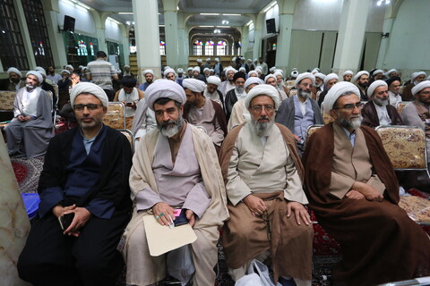 تصاویر / همایش  بزرگداشت اساتید حوزه علمیه استان اصفهان