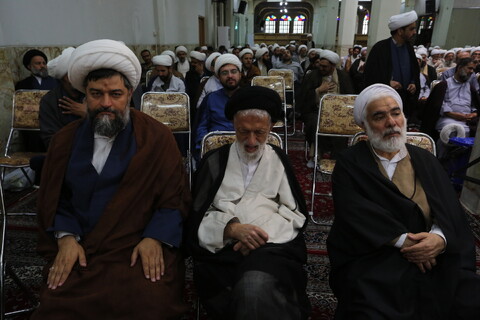 تصاویر / همایش  بزرگداشت اساتید حوزه علمیه استان اصفهان