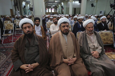 تصاویر / همایش  بزرگداشت اساتید حوزه علمیه استان اصفهان