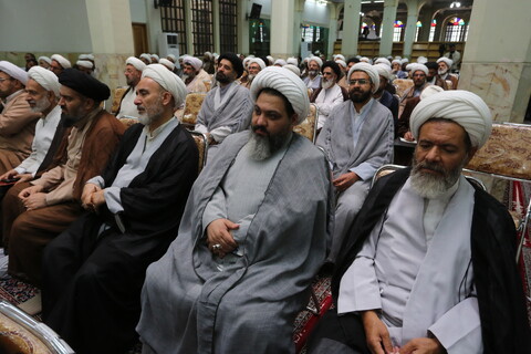 تصاویر / همایش  بزرگداشت اساتید حوزه علمیه استان اصفهان