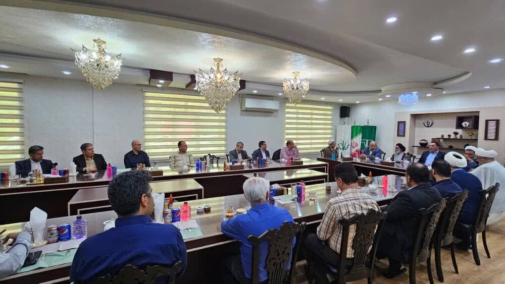 نماینده ولی فقیه در وزارت جهاد کشاورزی در جمع کارکنان شرکت کشت و صنعت دعبل خزایی