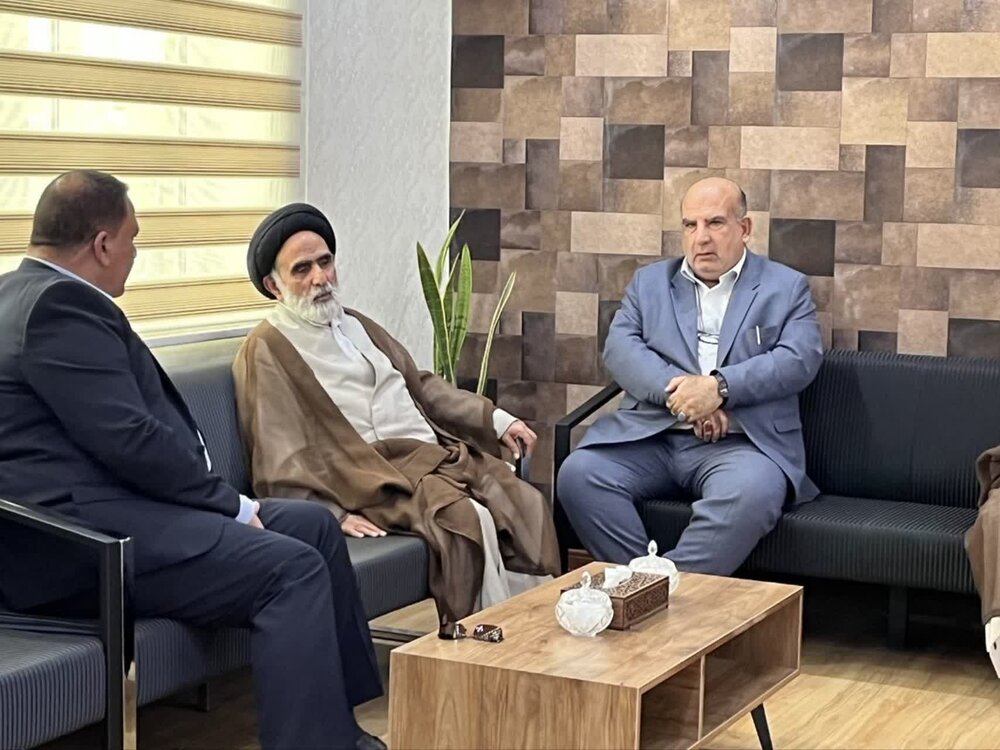 نماینده ولی فقیه در وزارت جهاد کشاورزی در جمع کارکنان شرکت کشت و صنعت دعبل خزایی