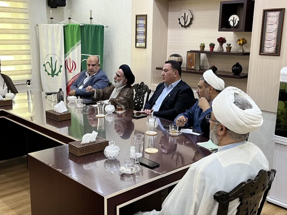 نماینده ولی فقیه در وزارت جهاد کشاورزی در جمع کارکنان شرکت کشت و صنعت دعبل خزایی