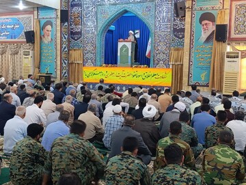 آیین عبادی سیاسی نمازجمعه بوشهر به روایت تصاویر