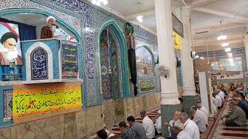 نماز جمعه برازجان به روایت تصویر